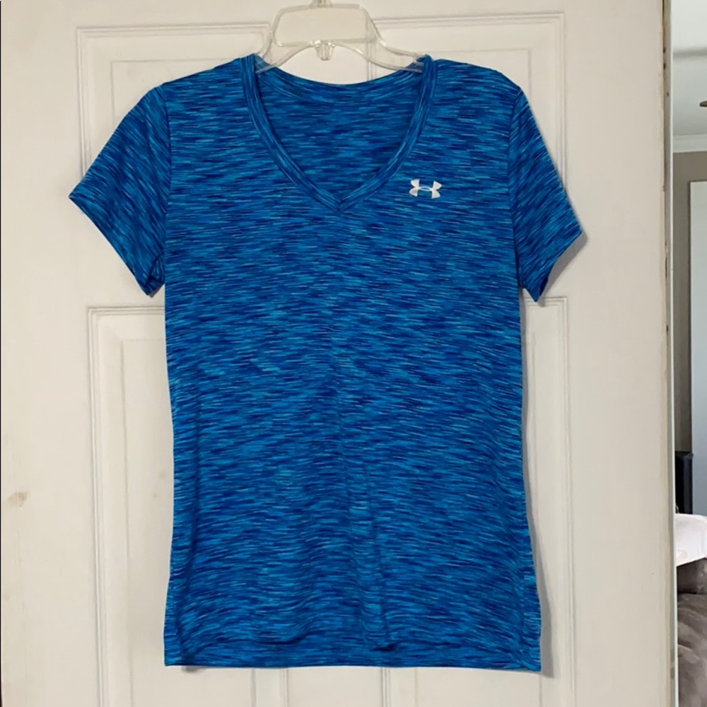 Blue under armor tee